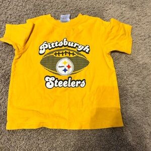 NFL Pittsburgh Steelers Kids Yellow Tee